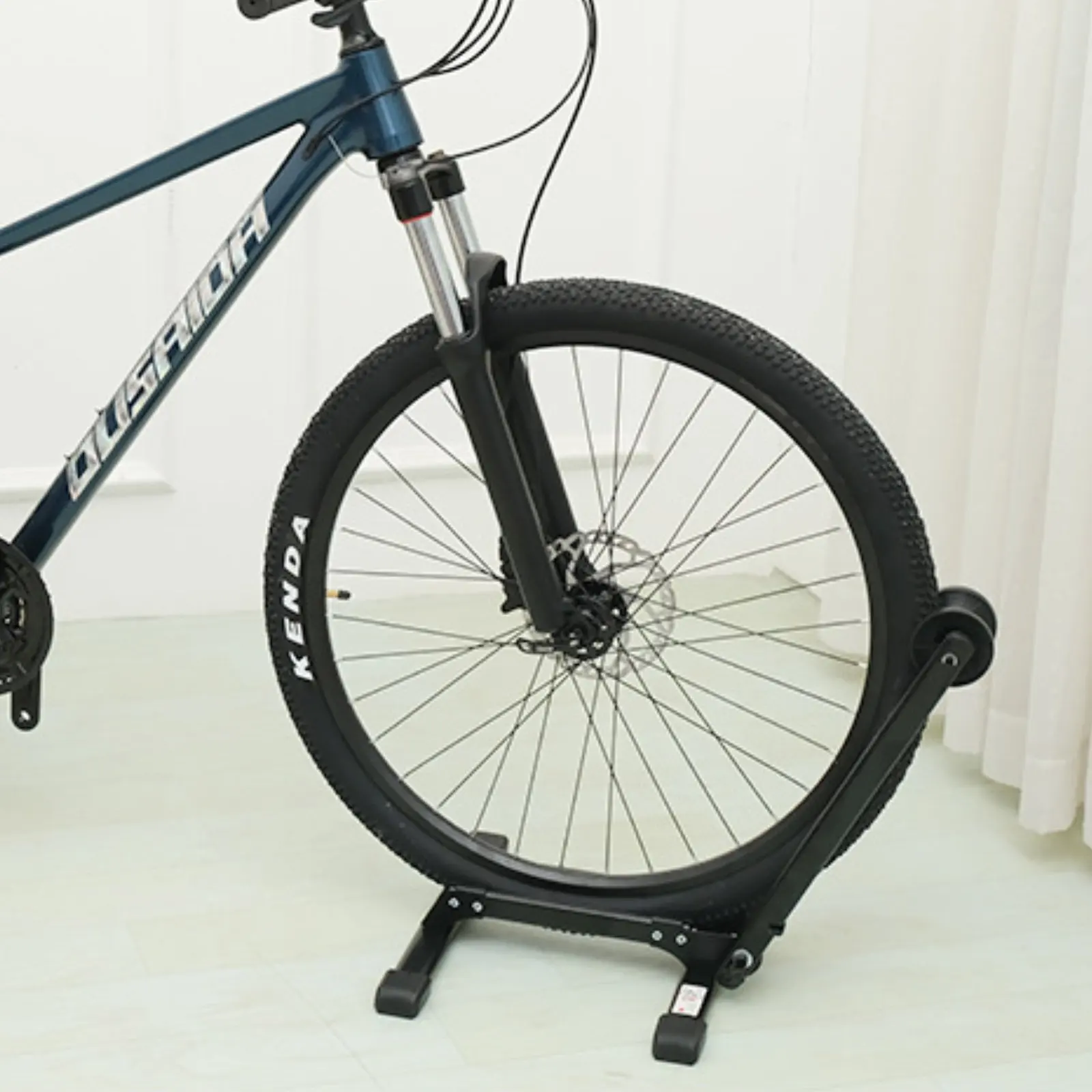 

Cycle Parking Stand Adjustable Foldable Bike Stand Stable Support Portable for Home