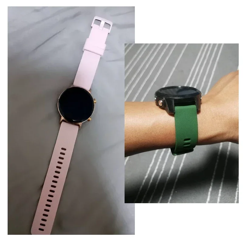 10 Colors Silicone Band Strap for Huami Amazfit Active 2 Replacement Bracelet