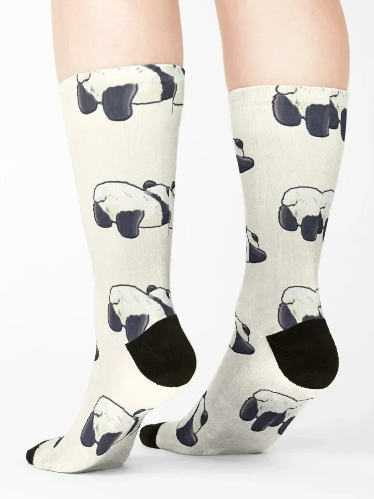 Tired panda Socks Thermal man winter anti slip football anti-slip Children's Socks Ladies Men's