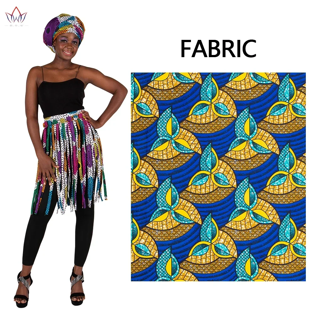 

2023 African New Handmade Jewelry Skirt short Rope African Ankara Skirt match headscarf Jewelry Accessories Wyb828