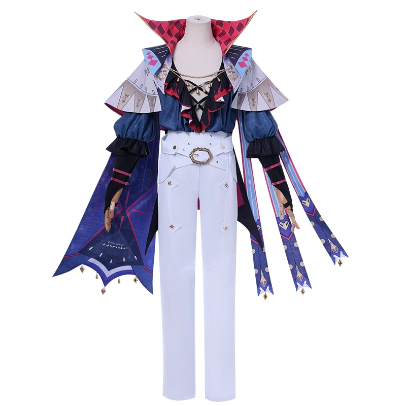 

Game Wuthering Waves Brant Cosplay Costume Uniform Full Set with Hat Captain Outfits Halloween christmas Party Fancy Dress