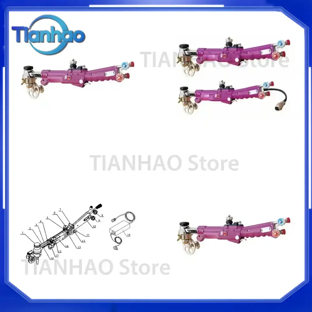 Portable Automatic Pipe Cutter Handheld Cutting Tool Machine with Automatic Ignition Carriage for Universal Use