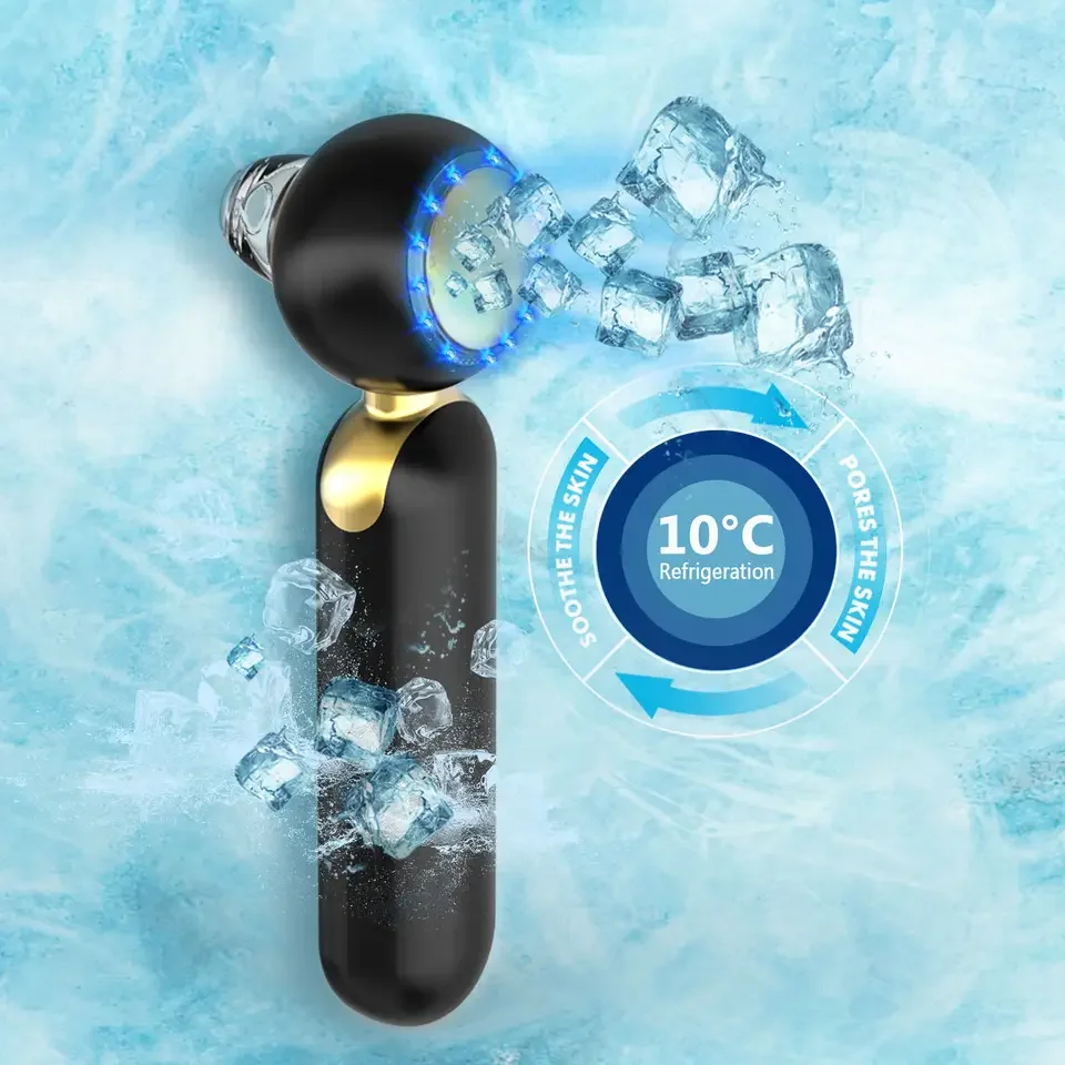 Hot & Cold Electric Vacuum Blackhead Remover Dark Spot Removal Device Beauty Products for Women