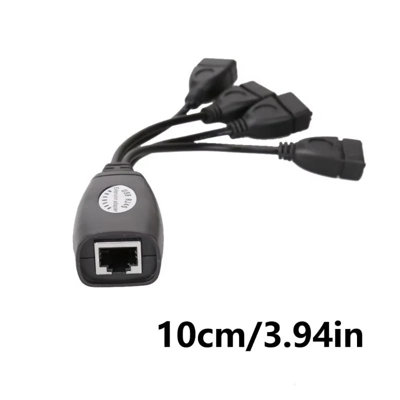 J0MB USB Extender over Cat6 Connection up to 50m USB RJ45Extender for LongDistance Transmission Reliable Connectivity