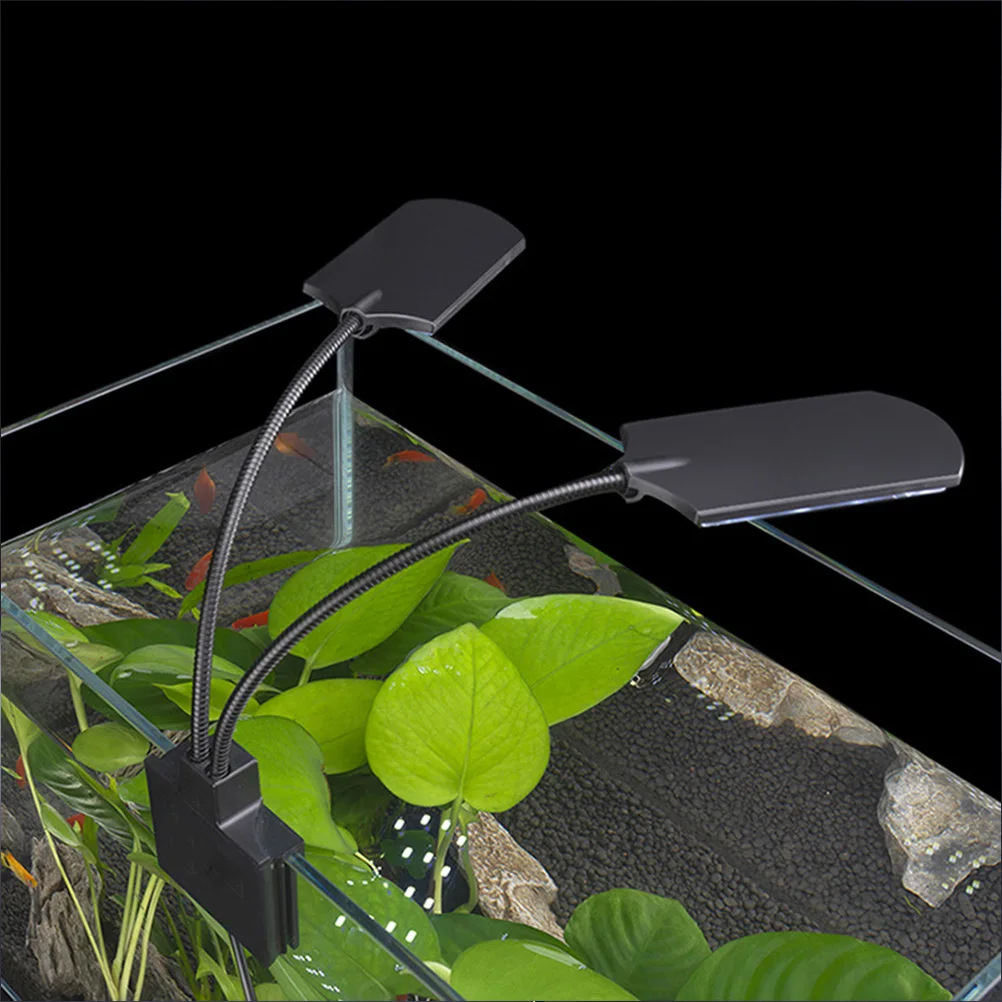 1 قطعة LED خزان الأسماك مصباح كليب نوع حوض السمك ضوء مع المشبك القوي لخزانات الزجاج السميك حوض السمك مصباح ليد كليب على المصباح