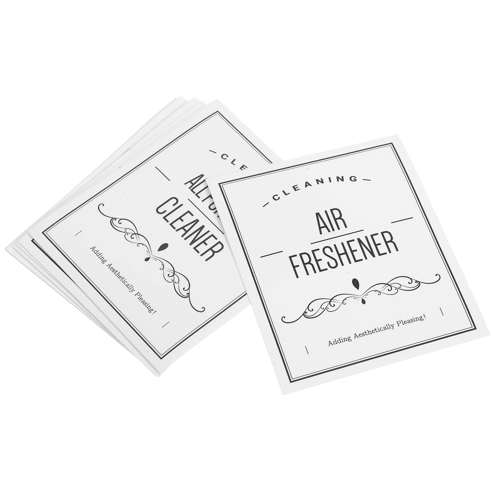 

24Pcs Waterproof Shampoo Bottle Labels Elegant Design Durable Self-Adhesive Bathroom Dispenser Stickers Label Sticker