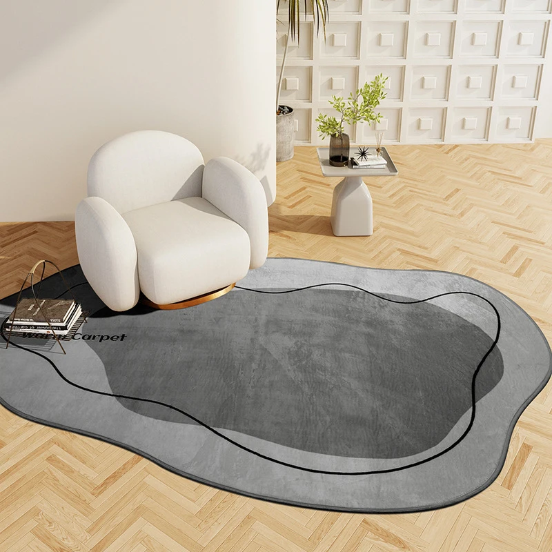 Fashion Irregular Lines Living Room Carper Modern Minimalist Bedroom Rug Fluffy Soft Home Decoration Alfombra Tapete Tapis ковер