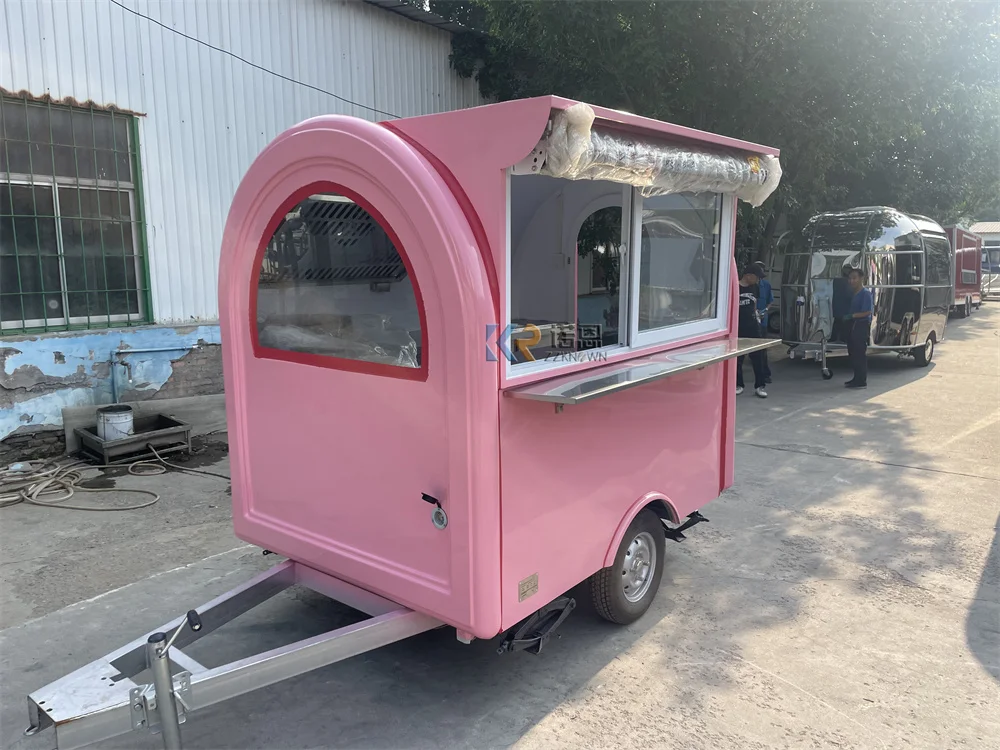 

Best Selling Mobile Food Truck Street Snack Pizza Kiosk Mobile Kitchen Custom Fully Catering Equipments Concession Food Trailer