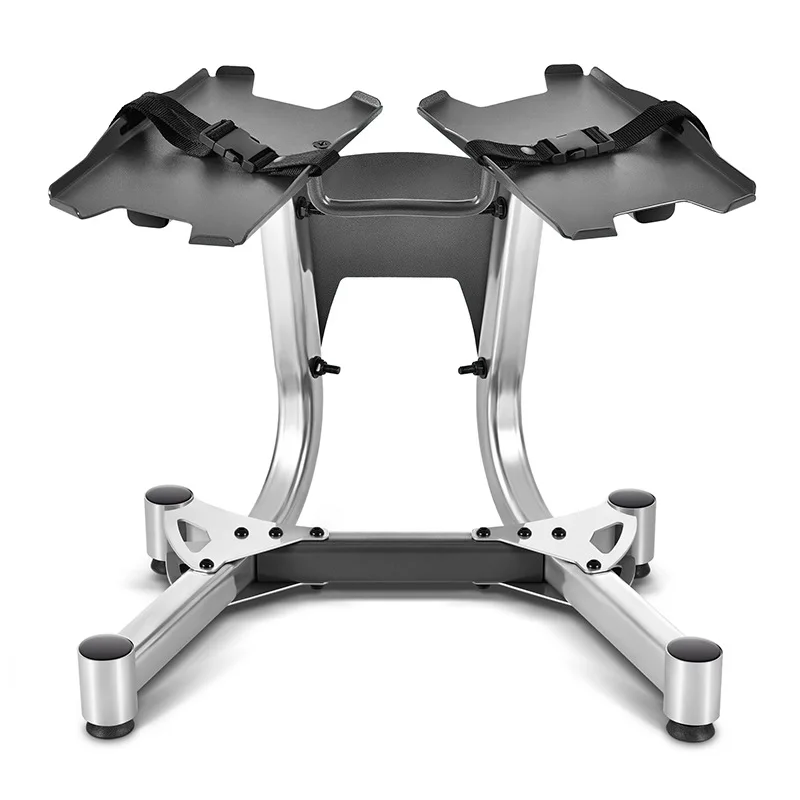 Gym Commercial Fitness Equipment Seller Pay Taxes Gym Commercial Weight Adjustable 40kg*2=80kg+ Stand Dumbbell Set