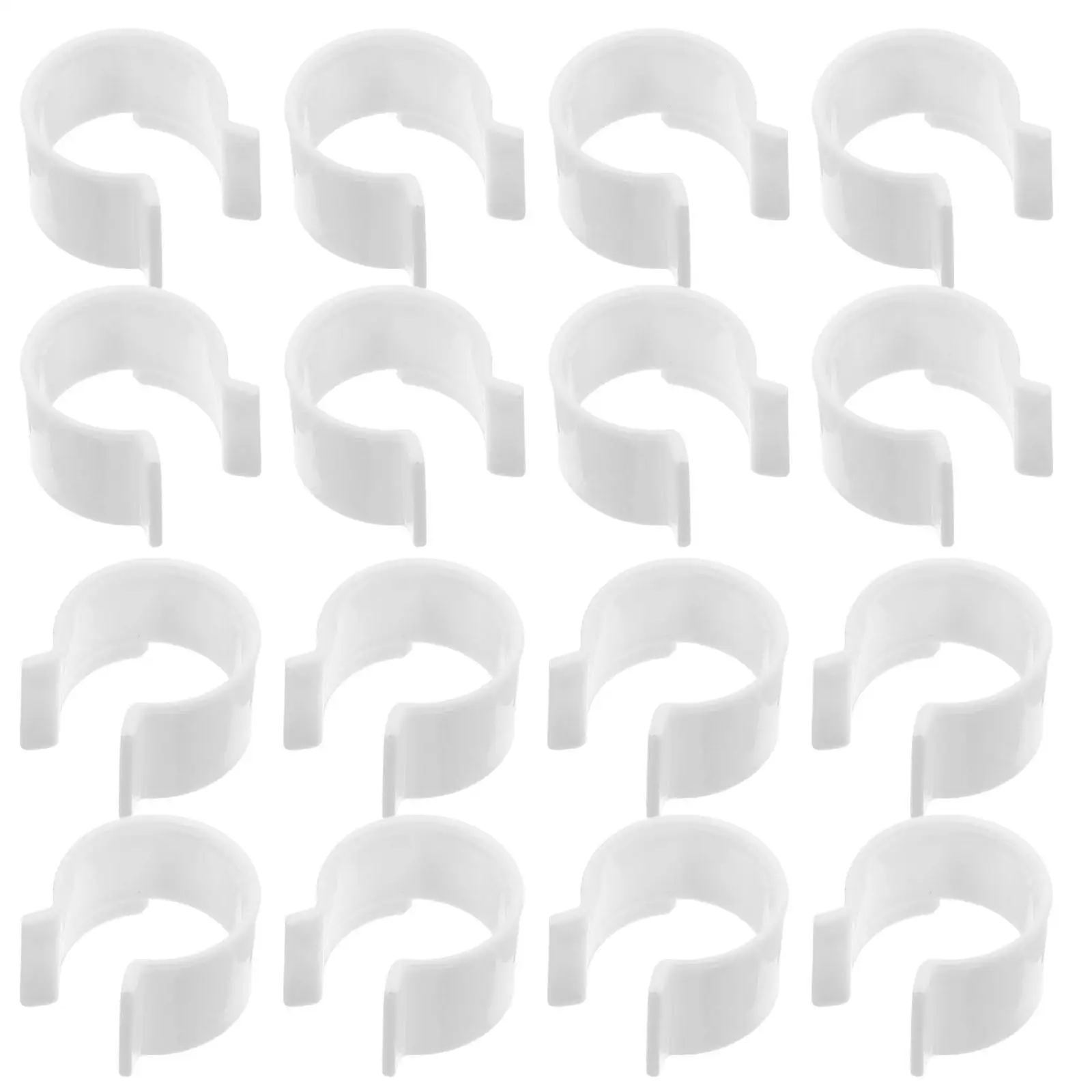 

30 Pcs Makeup Remover Oil Pump Clamp Shampoo Bottle Lock Clips Plastic Dispenser Head Cleansing