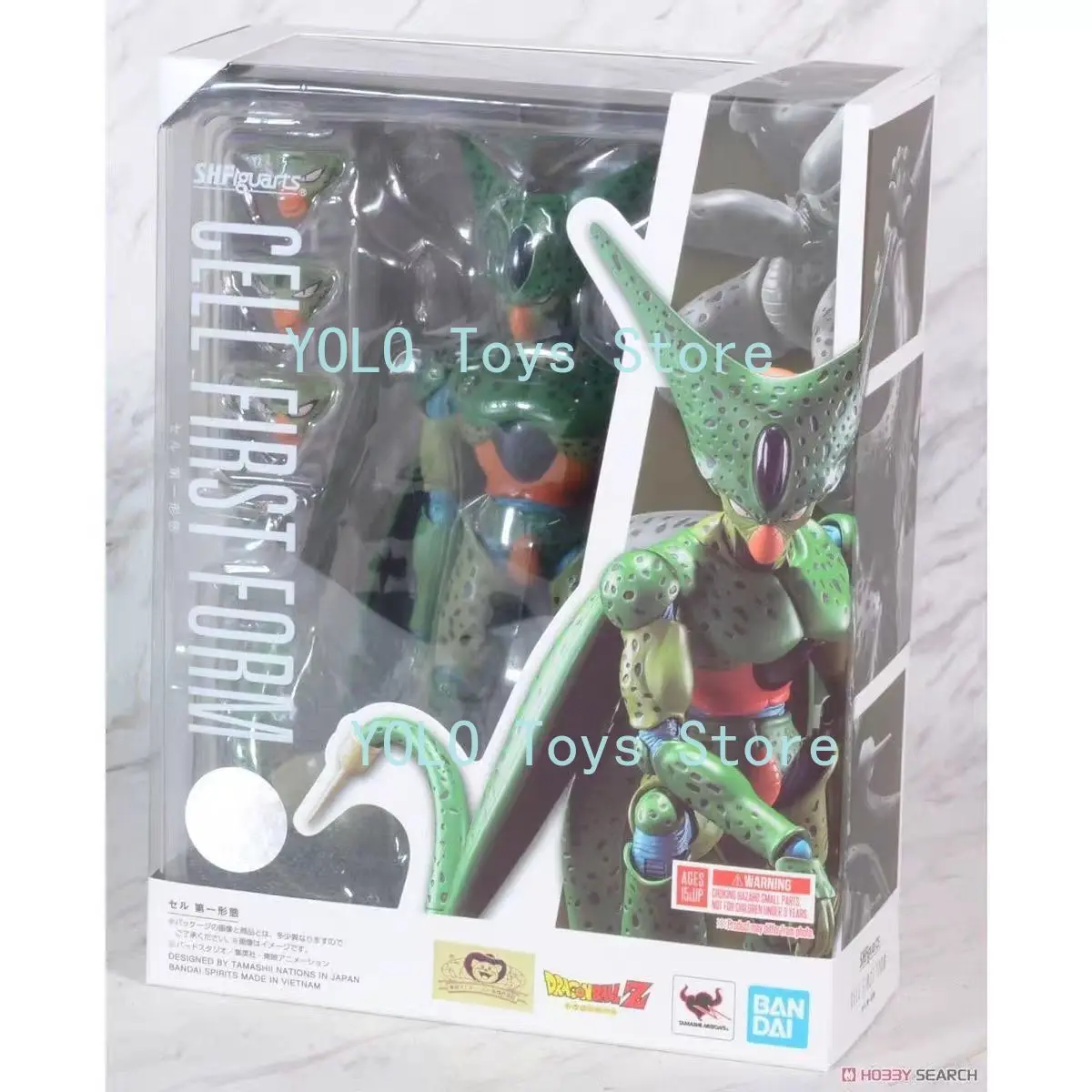 

В наличии: Фигурка Bandai SHF Z Cell First Form, готовая модель
