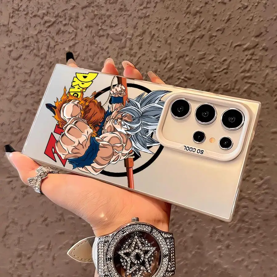 حافظة دراغون بول كاكاروت سون جوكو لهاتف سامسونج جالاكسي S25Plus S25 نوت 20 Ultra S21 S23 S22 Ultra S20 FE S24Ultra S24 FE Soft #6