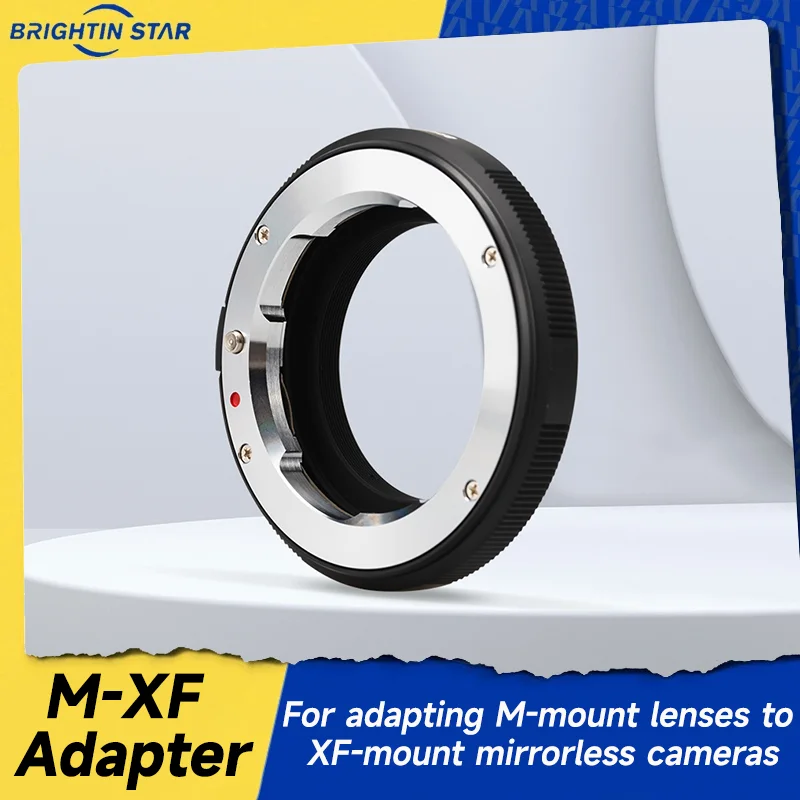 

Brightin Star Camera Lens Adapter LM-XF For Adapting Leica M-Mount Lenses to Fujifilm XF-Mount Mirrorless Cameras