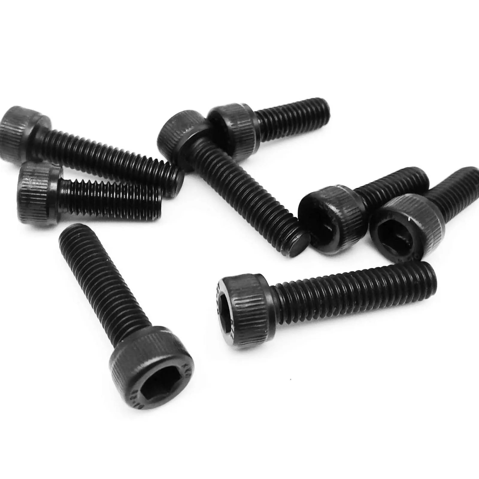 HZYUEGOU M1.6 M2 M2.5 M3 M4 M5 M6 M8 Hochwertige Schwarze 304 Edelstahl DIN912 Innensechskantschrauben – Detail 3