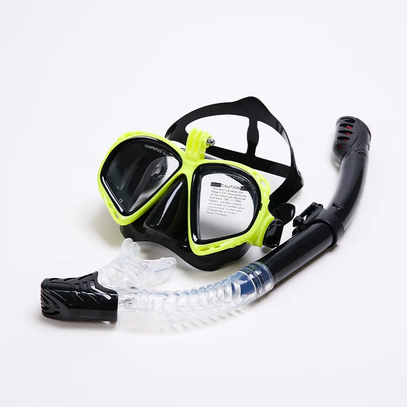 

Snorkeling Mask Silicone Anti-fog Mask Full Dry Diving Mask Adult Swimming Mask Diving Goggles Swimer Equipment