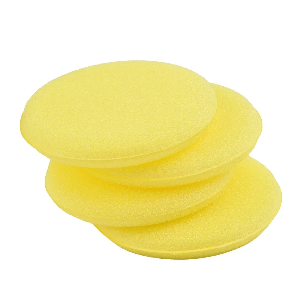 12pcs Soft Microfiber Car Wax Applicator Pad Polishing Sponge For Apply And Remove Wax Auto Care Polish Foam Sponge