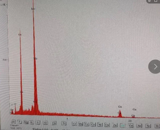 Mo2c Mxene en forme d'orgue, multicouche