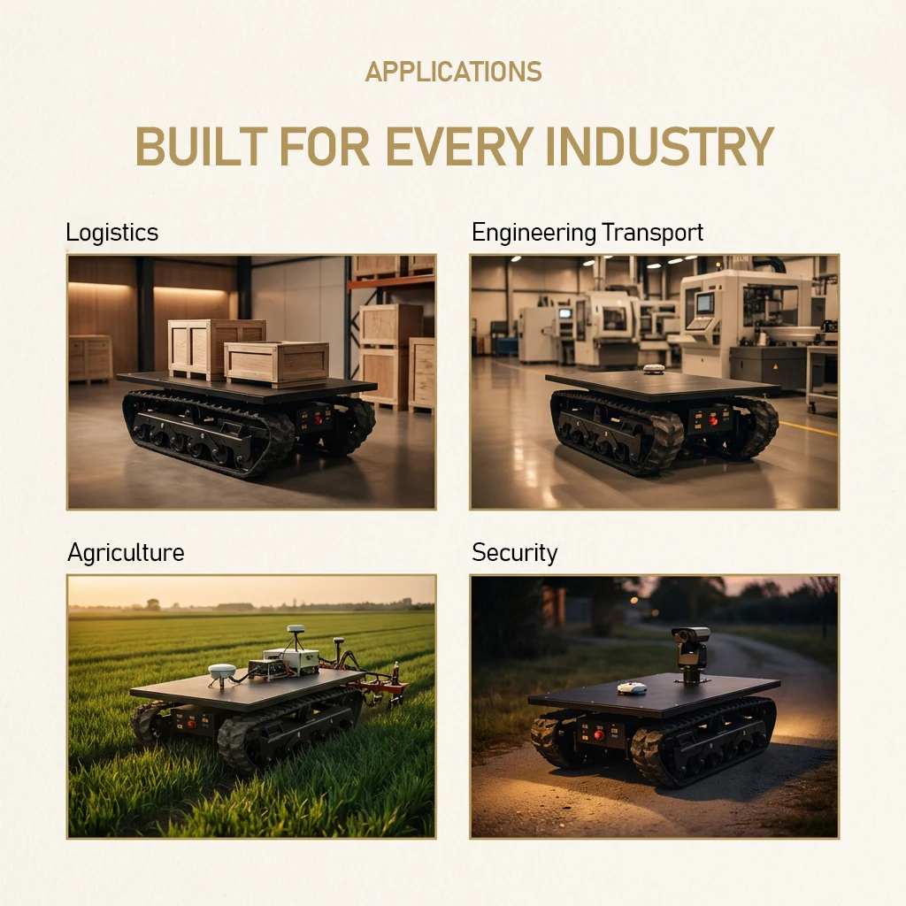 All-terrain Remote-controlled - Robot Chassis 评论和价格