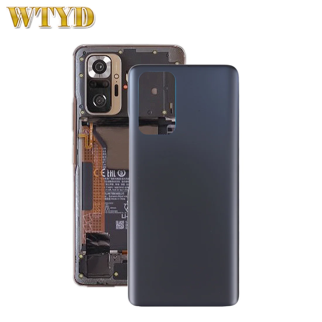 

Стеклянная задняя крышка аккумулятора для Xiaomi Redmi Note 10 Pro для Redmi Note 10 Pro Max для Redmi Note 10 Pro Индия