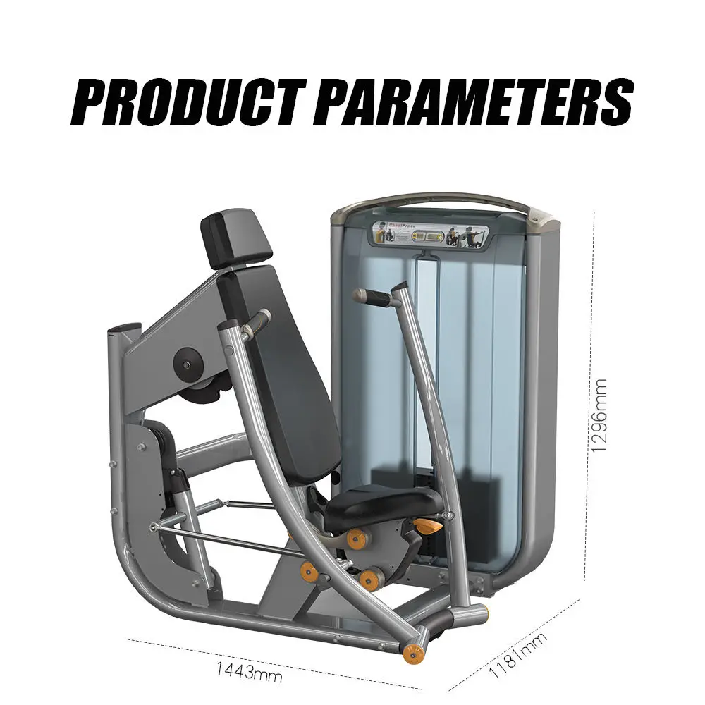 Оборудование для фитнеса, силовые тренировки, машины для выбора нагрузки, тренажер для грудного пресса, машина для прессования груди