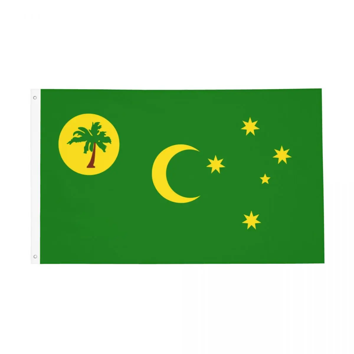 Cocos Islands National Flag Flag Indoor Outdoor Banner Polyester Decoration Double Sided 2x3 3x5 4x6 FT Flags