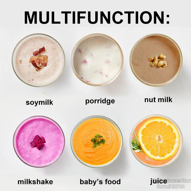 خلاط حليب الصويا الجديد من Joyoung خلاط الطعام الذكي التلقائي لتدفئة الطبخ آلة حليب الصويا 1L للمطبخ المنزلي D650