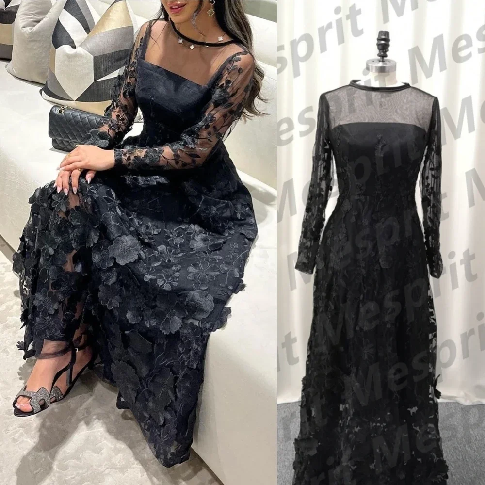 Customized Jiayigong  Charmeuse Applique Homecoming A-line O-Neck Bespoke Occasion Gown Midi Dresses