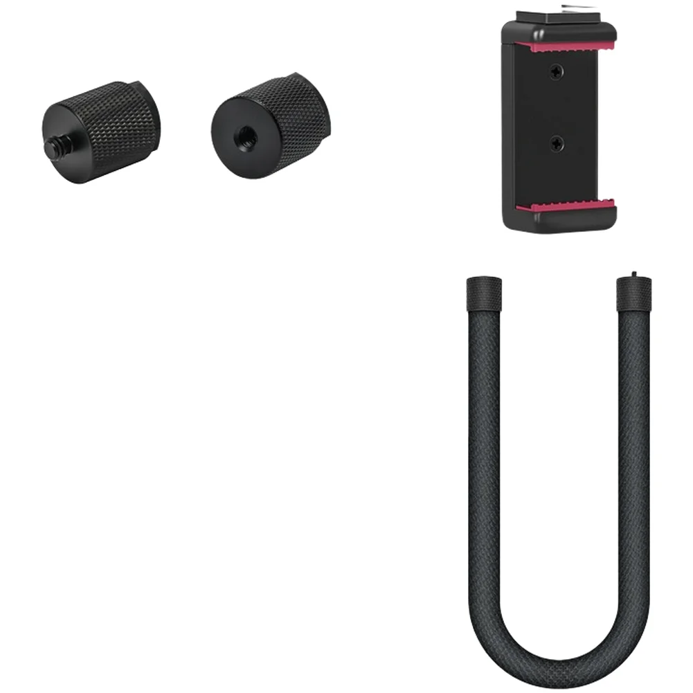 

Multi-Scene Flexible Mount For Action Camera With 1/4 Standard Screw Silicone Aluminum Alloy Replace Practical Accessories