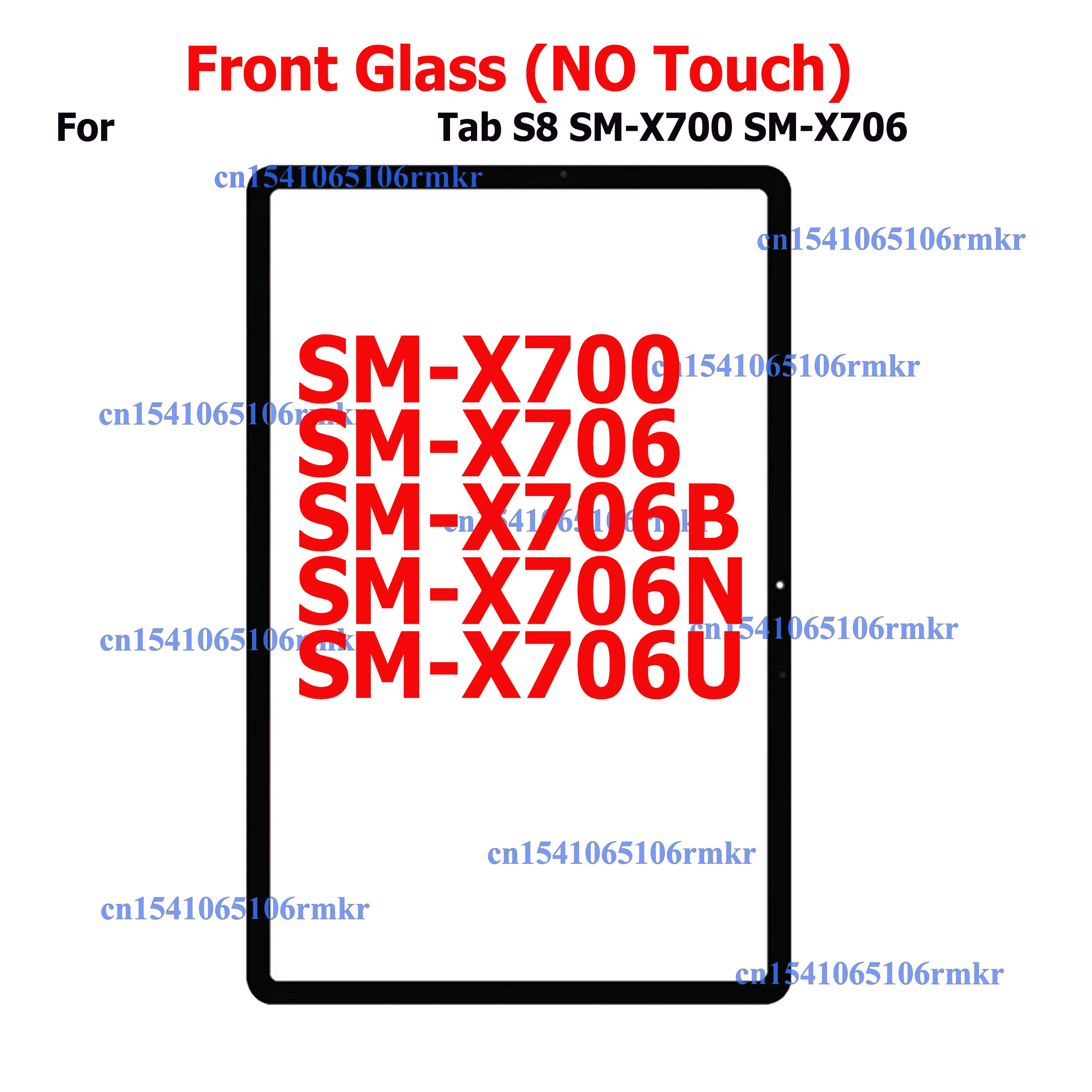 11'' Cover Or LCD For  Tab S8 SM-X700 SM-X706 X706B X706N X706U LCD Display Touch Screen Digitizer Assembly Replace