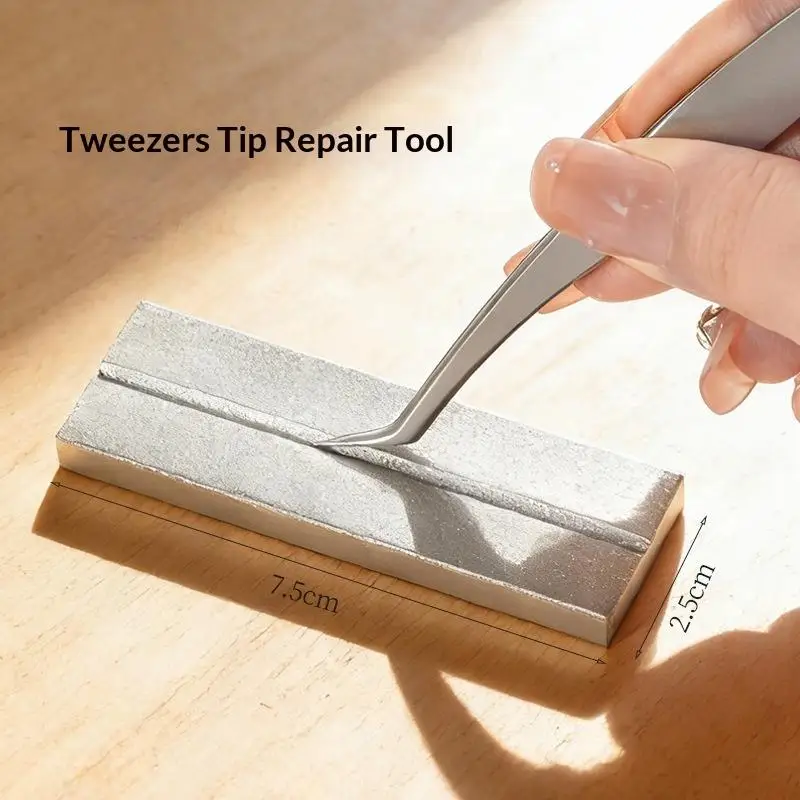 Multi-function Grindstone Tweezers Corrector Repair Tools For Tweezer Soldering Iron Tips Knife Pointed Head Correction
