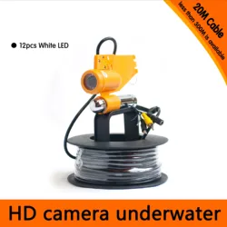 1000TVL HD Underwater 20/30/50/100M Fishing Camera  CMOS Borescope Inspection  Fish Finder Endoscope CCTV  Camera