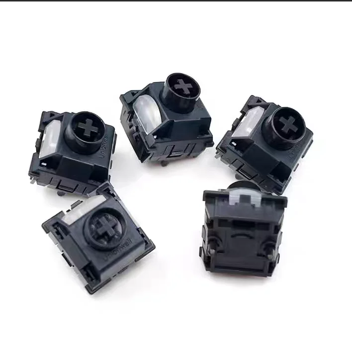 Unionwell Dark Jade Magnetschalter Ink Jade Switch RGB Linear für magnetische mechanische Tastatur, vorgeschmierte lange Feder, POM
