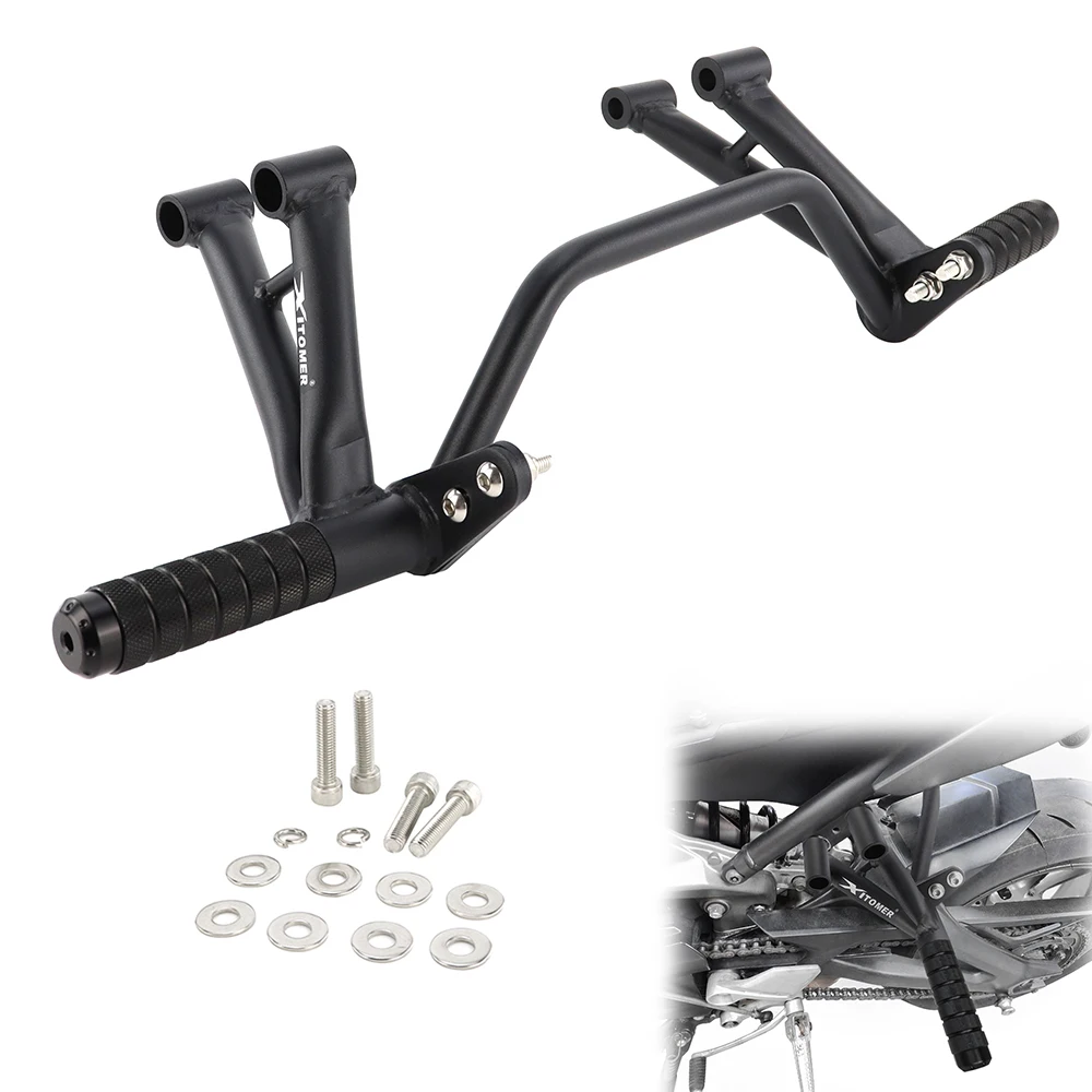 

Rear Footrests Subcage For HONDA CBR600RR 2007 2008 2009 2010 2011 2012 Passenger Peg Guard Step Plate Stunt Stunt Protection