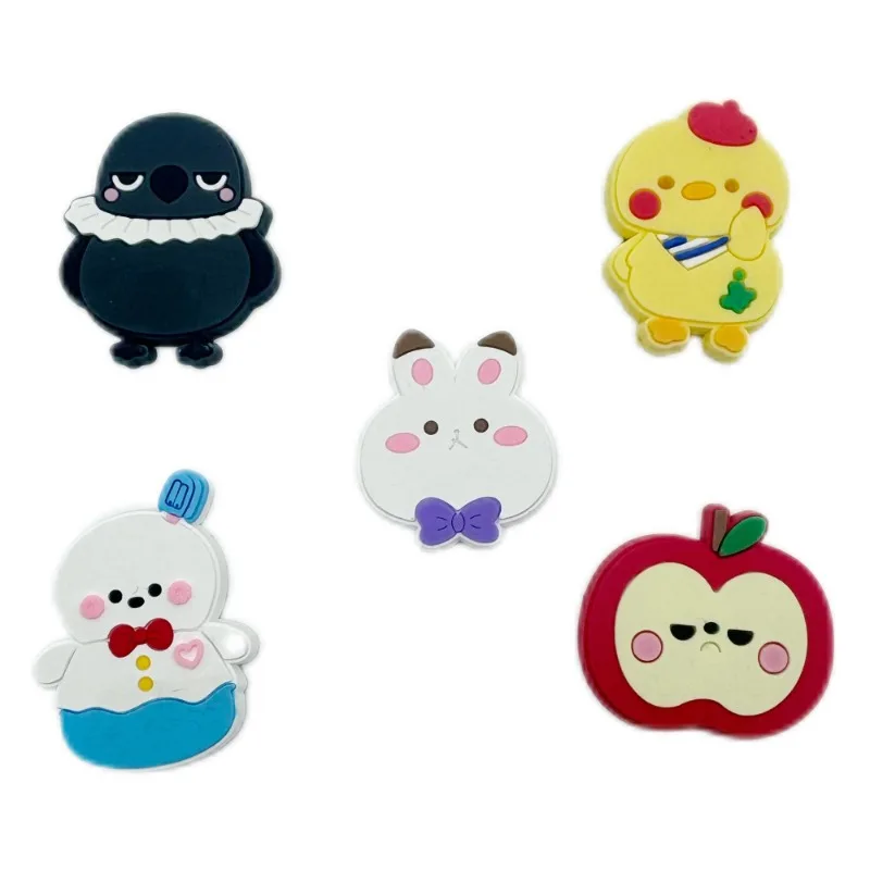 5Pcs/Lot Love and Deepspace PVC Xavier Zayne Rafayel ralayo Sylus Caleb Shoes Charms for Crocs DIY Badge Unisex Sandals Buckle