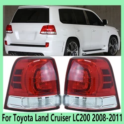 For Toyota Land Cruiser LC200 2008-2011 Auto Parts Tail Light Assembly Turn Signal Brake Warning Light Rear Bumper Headlight