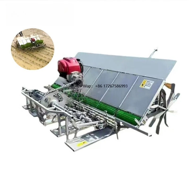 

High Efficiency Automatic Walk Type Rice Transplanter New Rice Paddy Planting Seeders Machine Engine Motor Gearbox Gear Farms