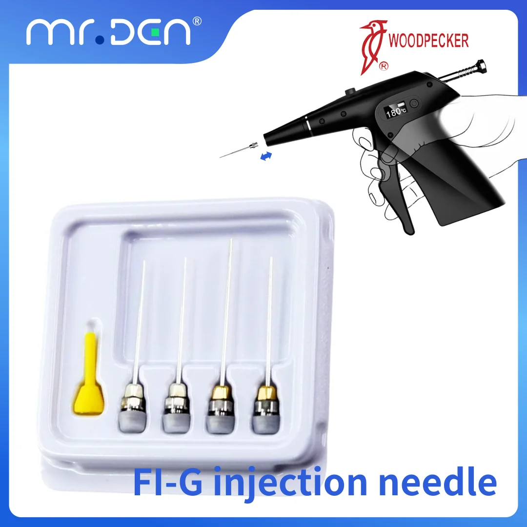 Dental Gutta Percha Pen Heated Tips Plugger Injection Needle for FI-G Woodpeckers Endodontic Obturation System