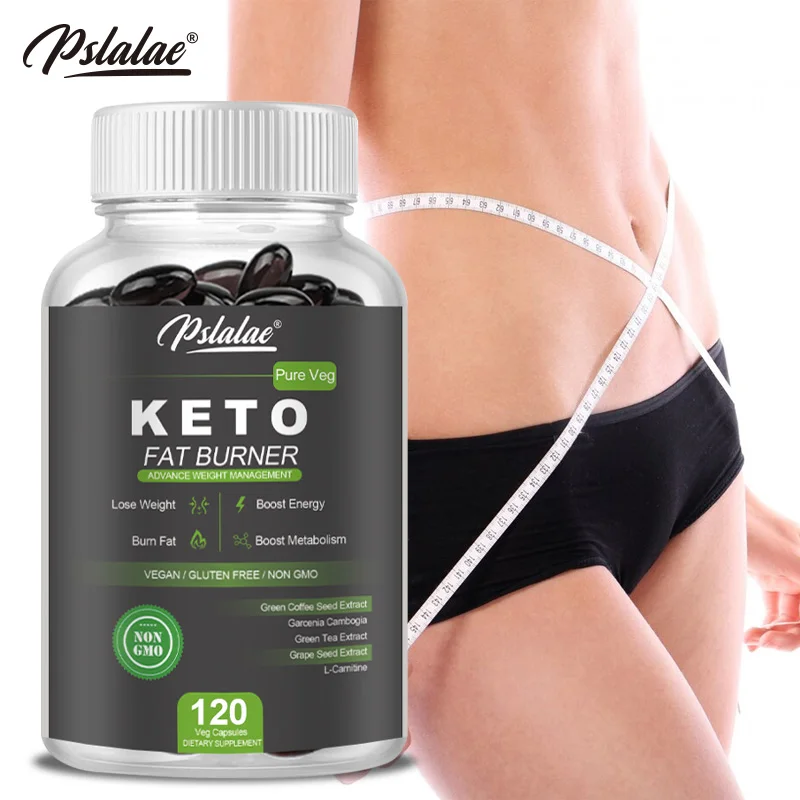 

Keto Capsules - Weight Management Supplement, Supports Energy and Focus, Boosts Metabolism - 120 Capsules