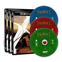The Hobbit: An Unexpected Journey (2012) Extended Edition Complete  4K UHD Blu-ray Disc PS5 Compatible XSX Dolby Vision Atmos