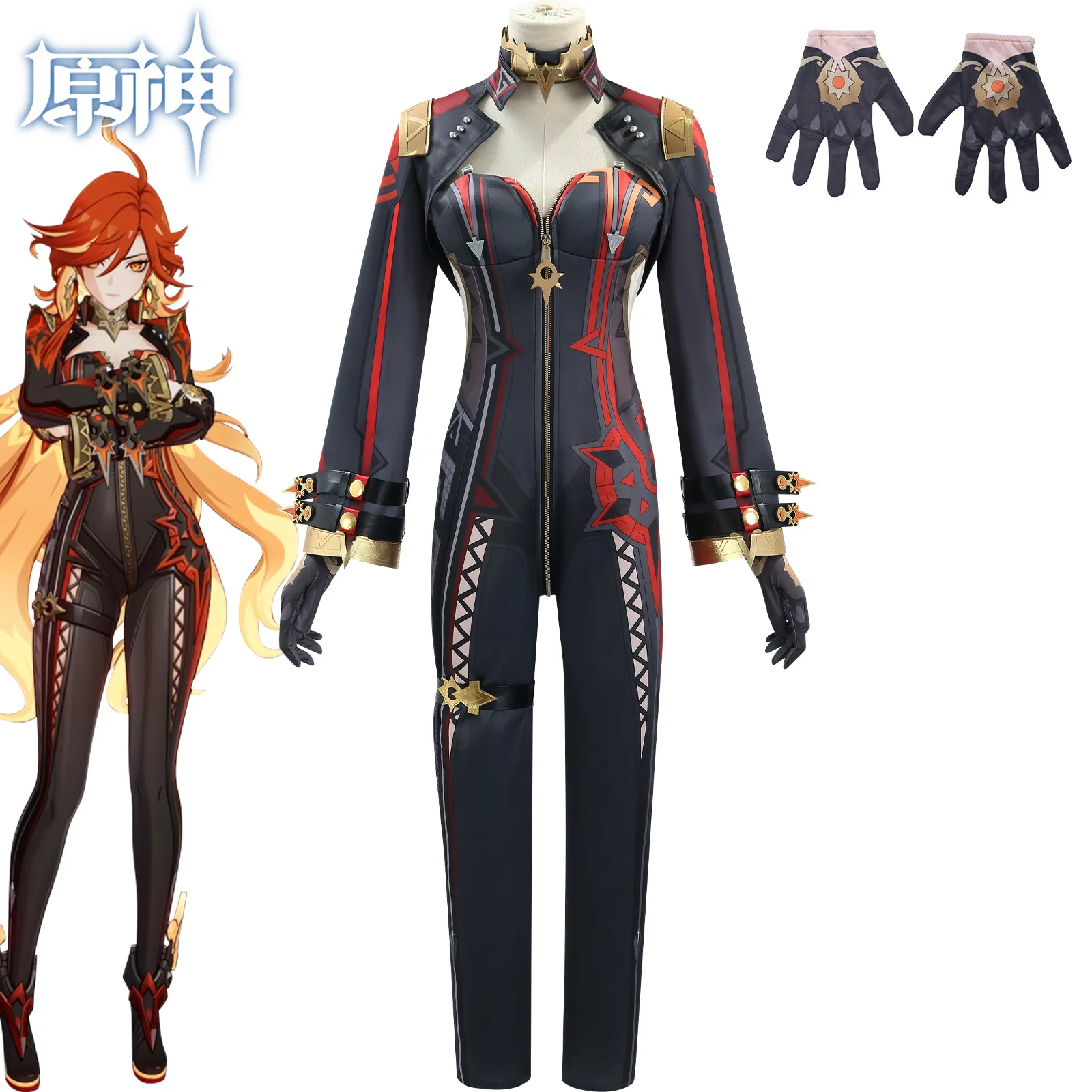 

Косплей Геншин Импакт: Мавика в образе зрелой персонажки Наты из аниме «Огненный народ»