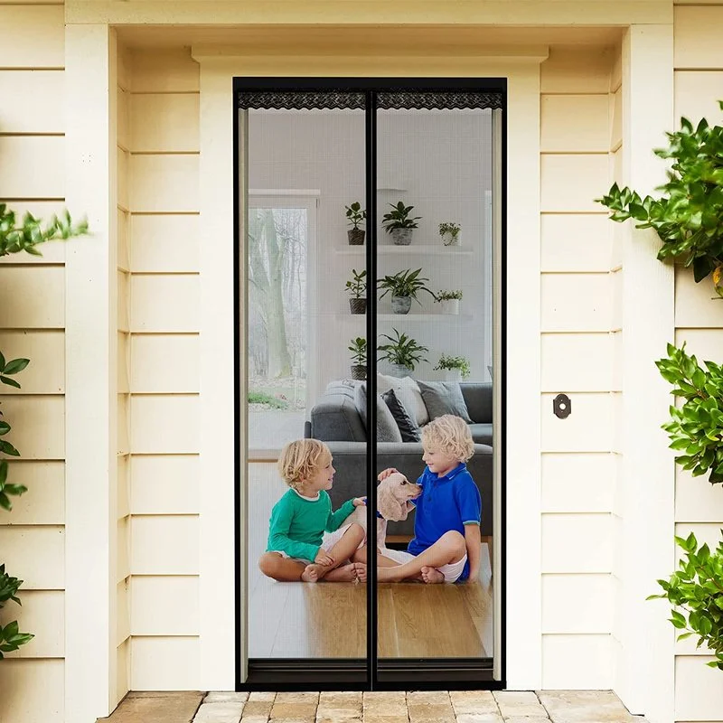 Summer Magnetic Curtains Screen Mesh On The Door Mosquito Net Anti Fly Insect Door Mesh Automatic Closing Size Can Be Customized