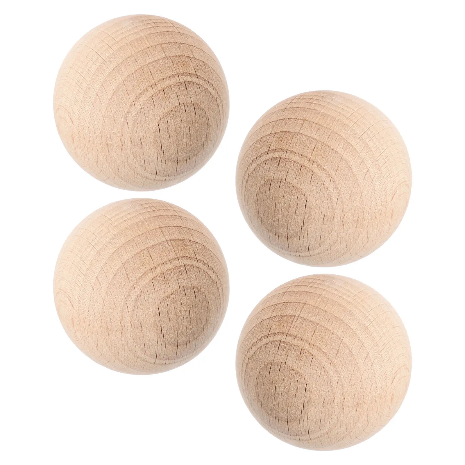 

Набор из 4 деревянных шаров для крокета, натуральный материал, 35 см, идеально подходит для детских игр на заднем дворе, аксессуары для уличного крокета