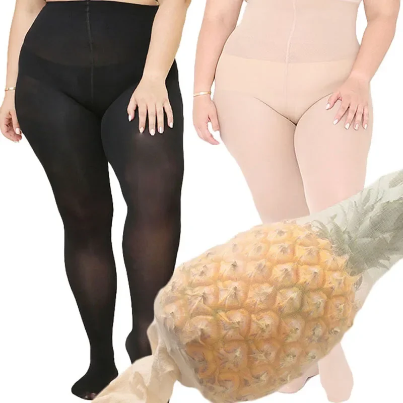 Pineapple Anti-scratch Women Stocking Summer legging Pantyhose Thin Invisible Stockings Plus size Leggings Breathable Tights