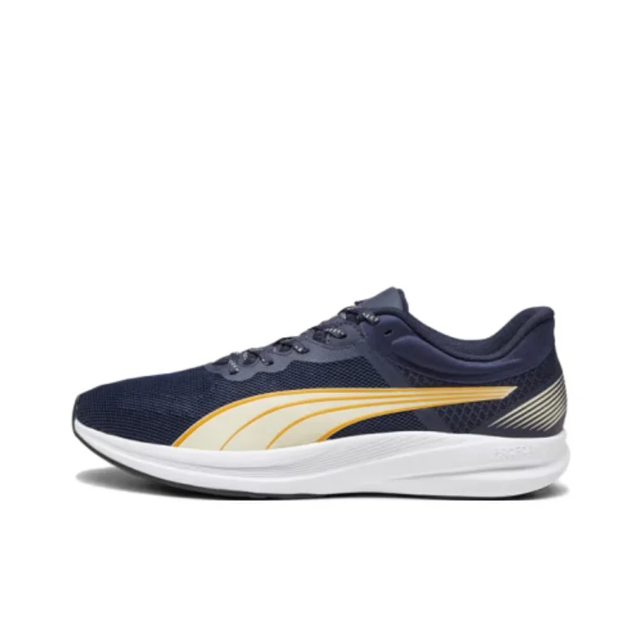 PUMA Redeem Profoam Running Shoes Unisex Low Top Blue White Yellow 377995-15