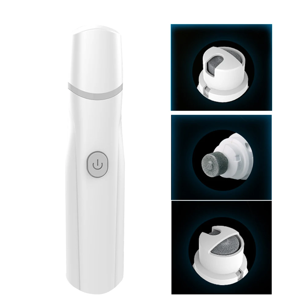 

Pet Nail Grinder Electric Clipper For Dogs Cats Durable Abs Quiet Portable Nail Trimming Tool Smoothing Wear Resistant Cleaner