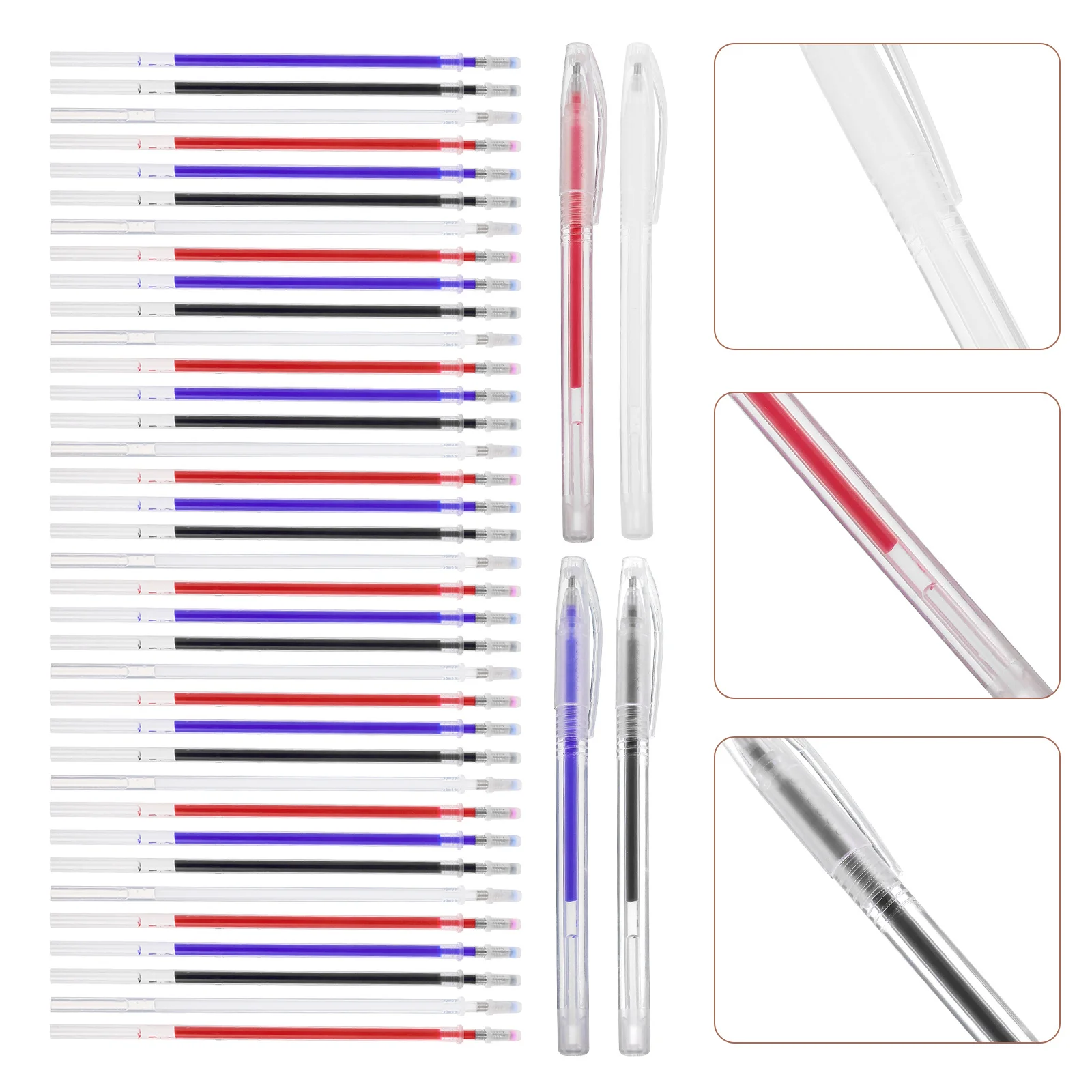 4 مجموعة الخياطة تختفي أقلام الحبر الحرارة قابل للمسح النسيج بمناسبة أداة Diy بها بنفسك اللحف الحرفية قابل للغسل قلم تحديد لوازم الخياطة #1