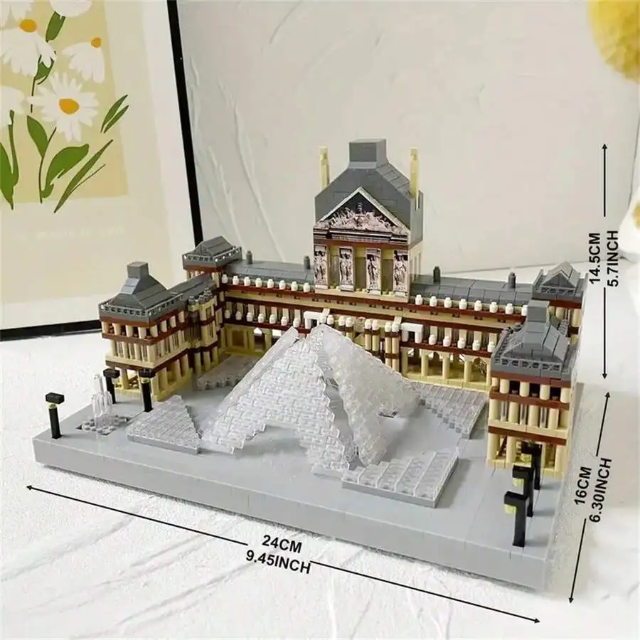 

World Architecture Building Set, Interactive Educational Puzzle & Holiday Room Decor Gift