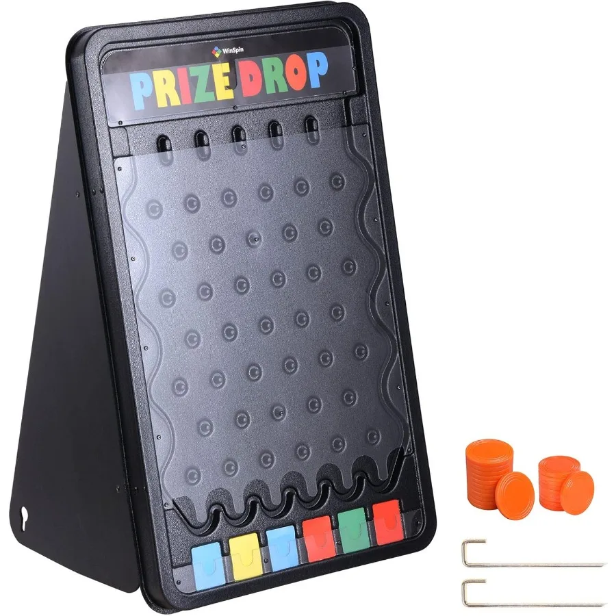 

Игровая доска среднего приза 30x19 с 22 шайбами для карнавальных вечеринок, рекламных шоу, мероприятий, интерактивных развлечений в помещении и на открытом воздухе S