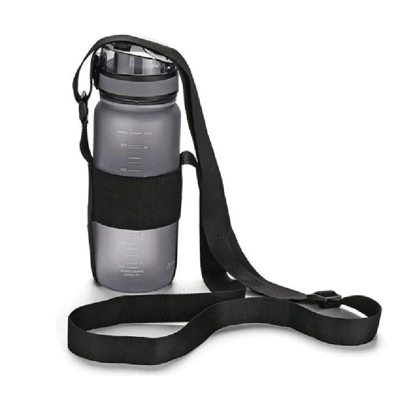 Water Bottle Holder with Adjustable Shoulder Strap Universal Bottle Sling Perfect for Daily Walking Biking