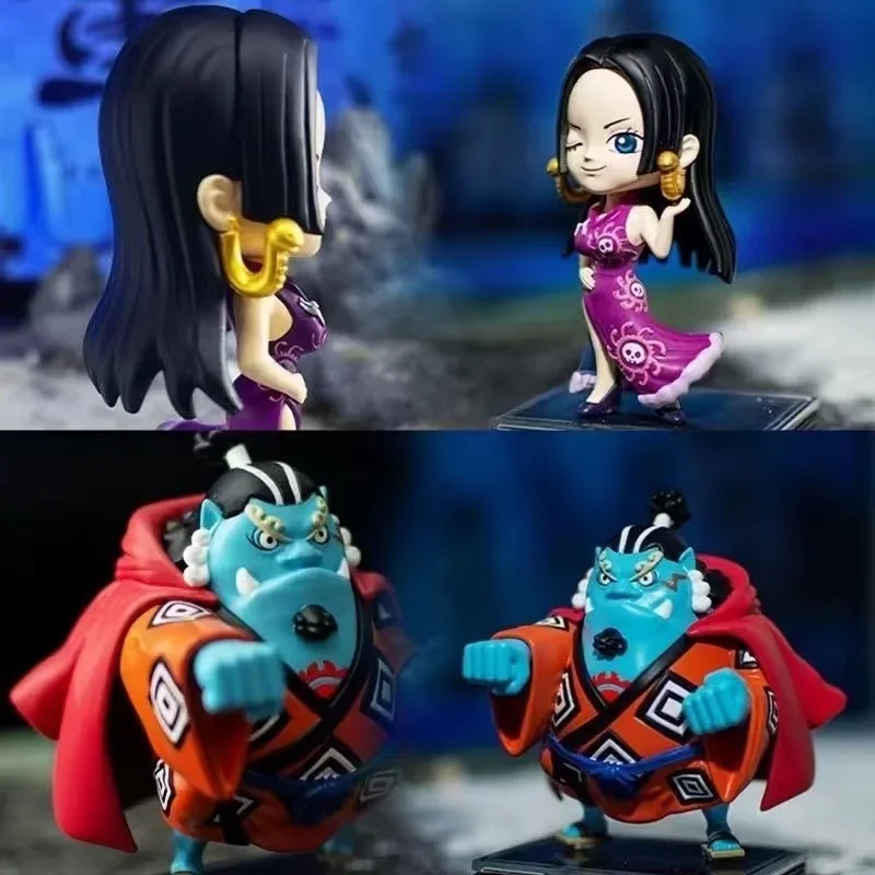 One Piece Anime Seal Series Blind Box Boa Hancock Ace Jinbe Doflamingo Action Figures Collection Model Surprise Box Toys Gift